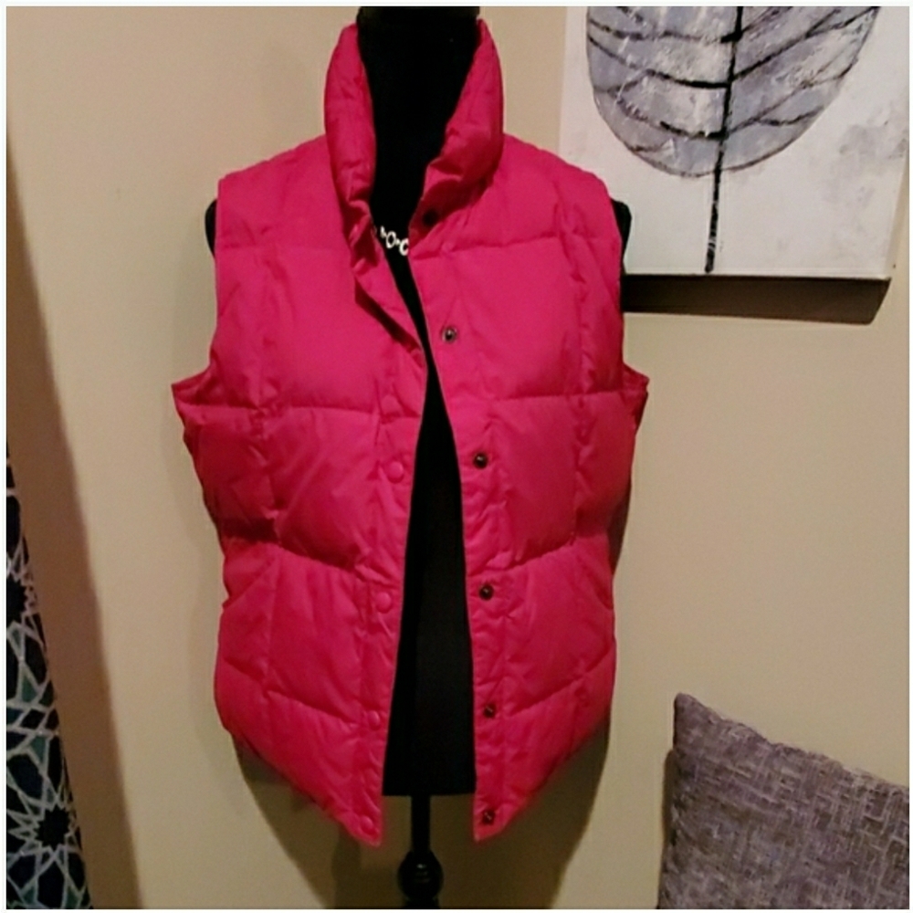 Pink Puffer Vest